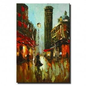 Tranh in Canvas sơn dầu